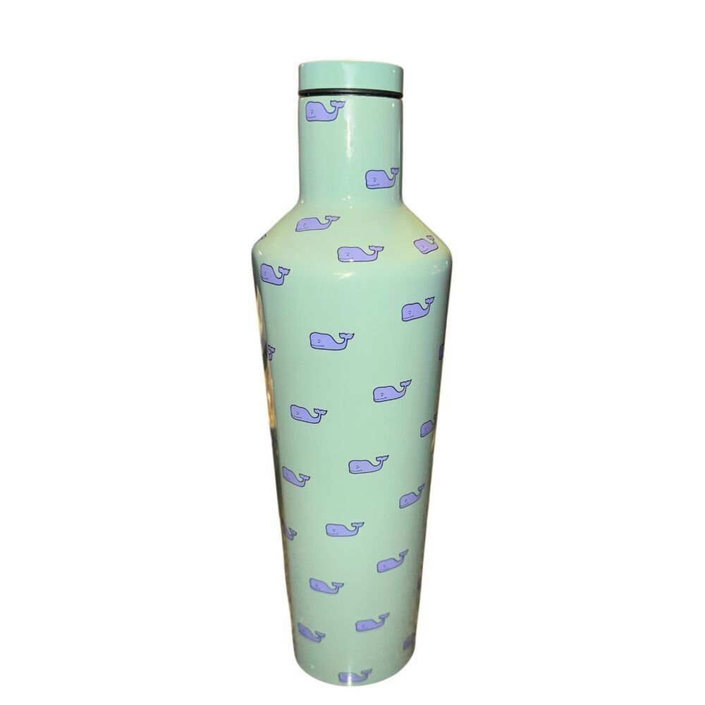 Corkcicle Vineyard Vines Collab 25 OZ Canteen Whales All Over